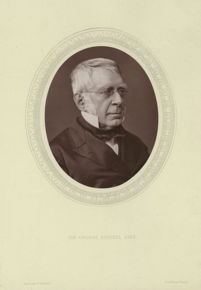 Portret van Sir George Biddell Airy door Lock and Whitfield